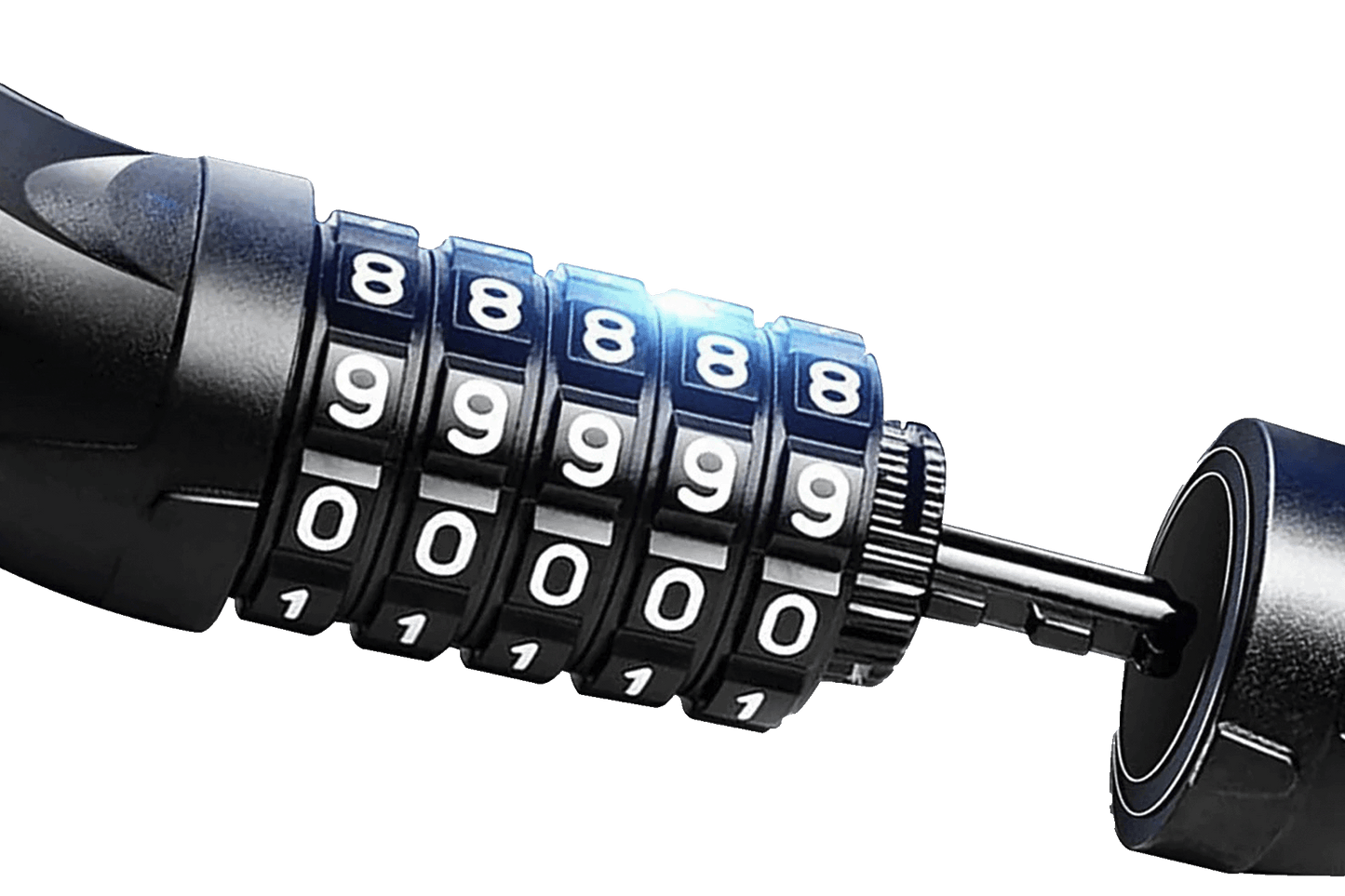 Combinatie fietskettingslot