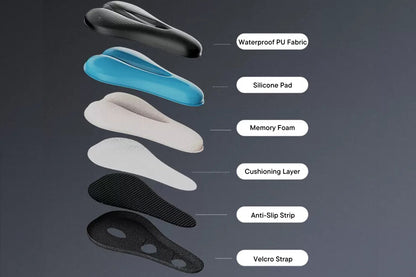 Comfort zadelhoes voor mountainbike