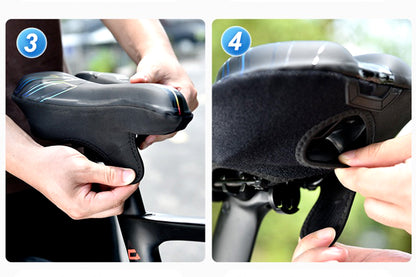 Comfort zadelhoes voor mountainbike