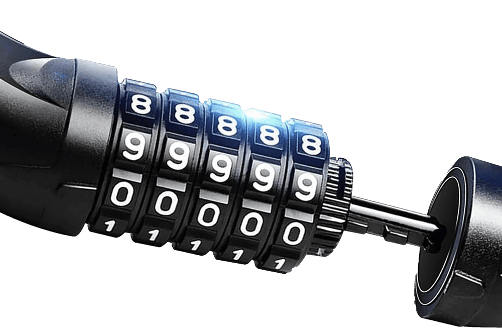 Combinatie fietskettingslot